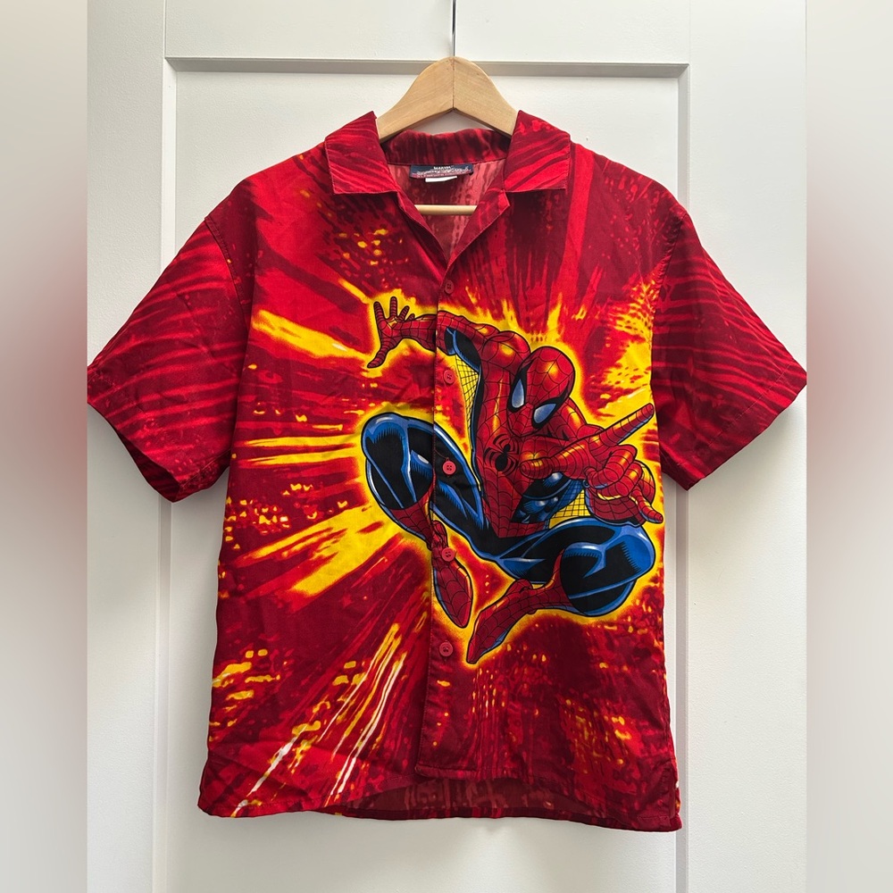 Vintage 2002 Chemise Spiderman « Marvel »